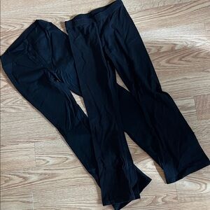 Black Yoga Pants Girls 10/12 each pair wore once